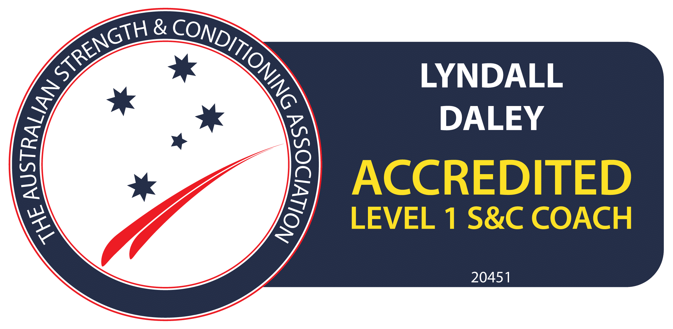 Australian Strength & Conditioning Association - Accredited Coach
